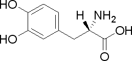 别 名:l-多巴,l-3-(3,4-二羟苯基)丙氨酸,左旋多巴,l-3-hydroxy