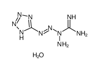 Molecular structure of C2H8N10O