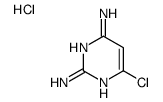 Molecular structure of C4H6Cl2N4