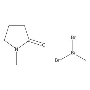 Molecular structure of C6H12Br3NO