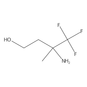 Molecular structure of C5H10F3NO