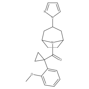 Molecular structure of C21H25N3O2
