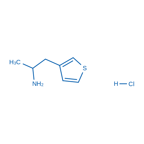 Molecular structure of C7H12ClNS