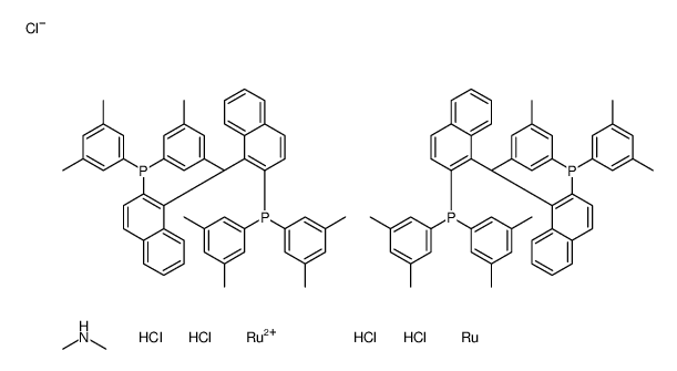 Molecular structure of C106H107Cl5NP4Ru2+