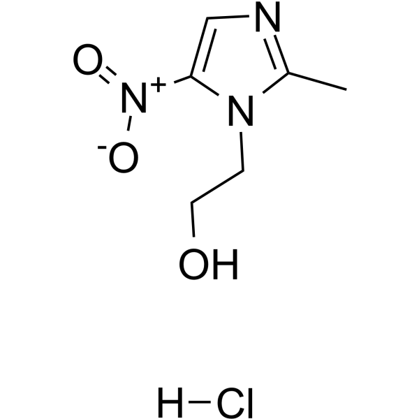 Molecular structure of C6H10ClN3O3