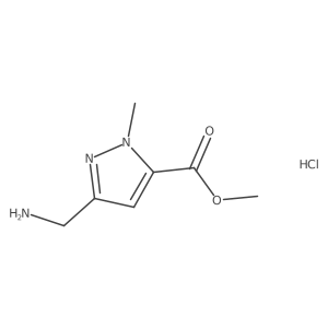Molecular structure of C7H12ClN3O2