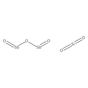 Molecular structure of O5Sb2Si