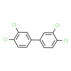 Molecular structure of C12H6Cl4
