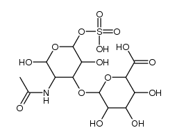Molecular structure of C13H21NO15S