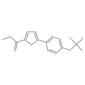 Molecular structure of C13H9F3O3S