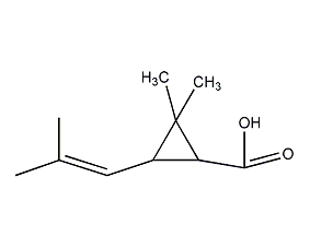 Molecular structure of C10H16O2