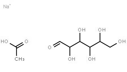 Molecular structure of C8H16NaO8
