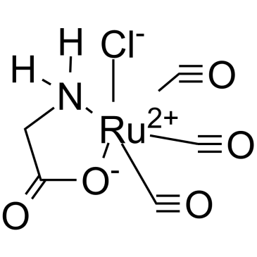 Molecular structure of C5H4ClNO5Ru