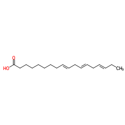 Molecular structure of C18H30O2