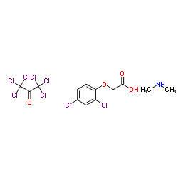 Molecular structure of C13H13Cl8NO4