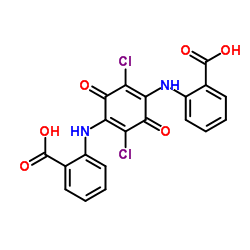 Molecular structure of C20H12Cl2N2O6