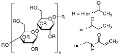 Molecular structure of (C36H50N6O15)n(C31H48O15)n(C24H32O15)n(C12H20O9)nC18H30N2O10