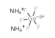 Molecular structure of F6GeH8N2