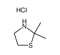 Molecular structure of C5H12ClNS