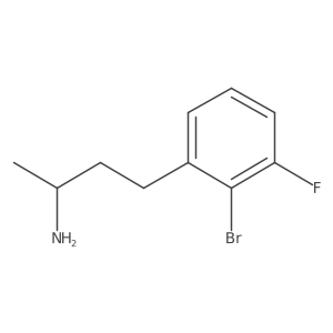Molecular structure of C10H13BrFN
