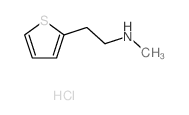 Molecular structure of C7H12ClNS