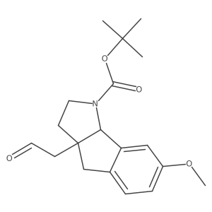 Molecular structure of C19H25NO4