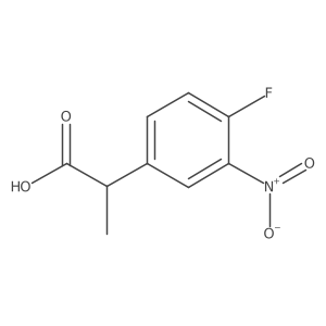 Molecular structure of C9H8FNO4