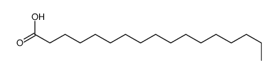 Molecular structure of C17H34O2