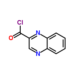 Molecular structure of C9H5ClN2O