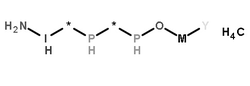 Molecular structure of H5M*2NOP2YI.CH4
