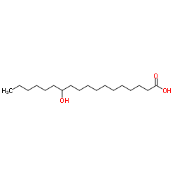 Molecular structure of C18H36O3