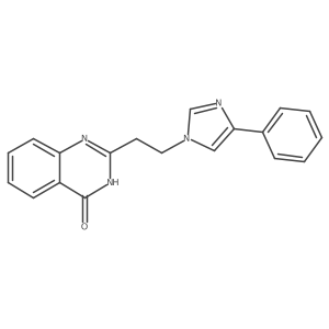 Molecular structure of C19H16N4O