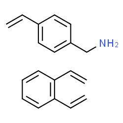 Molecular structure of (C10H10)n.(C9H11N)n