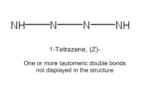 Molecular structure of H4N4