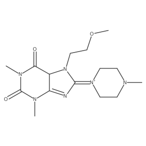 Molecular structure of C15H25N6O3+