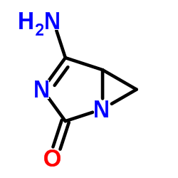 Molecular structure of C4H5N3O