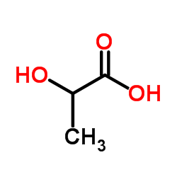 Molecular structure of C3H6O3