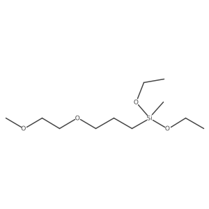Molecular structure of C11H26O4Si