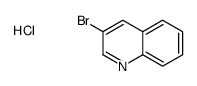 Molecular structure of C9H7BrClN