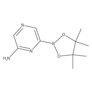 Molecular structure of C10H16BN3O2