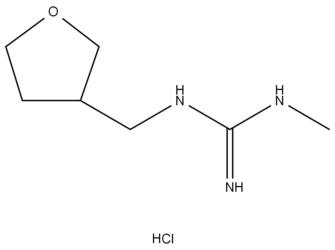 Molecular structure of C7H16ClN3O