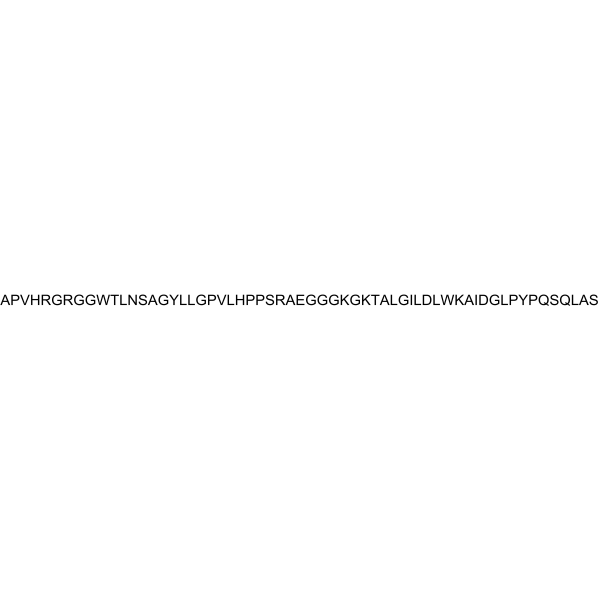 Molecular structure of C281H443N81O78