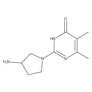Molecular structure of C10H16N4O