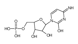 Molecular structure of C9H14N3O8P