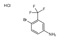 Molecular structure of C7H6BrClF3N