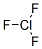 Molecular structure of ClF3