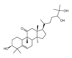 Molecular structure of C30H50O4