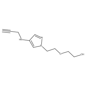 Molecular structure of C10H15N3O2