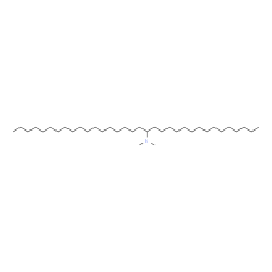 Molecular structure of C36H75N