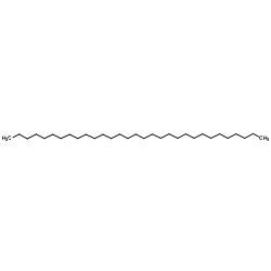 Molecular structure of C31H64